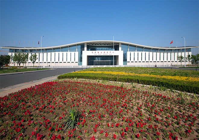 Tianjin meijiang convention and exhibition center - metal roofing project