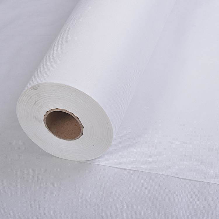 White Nonwoven Roll Goods
